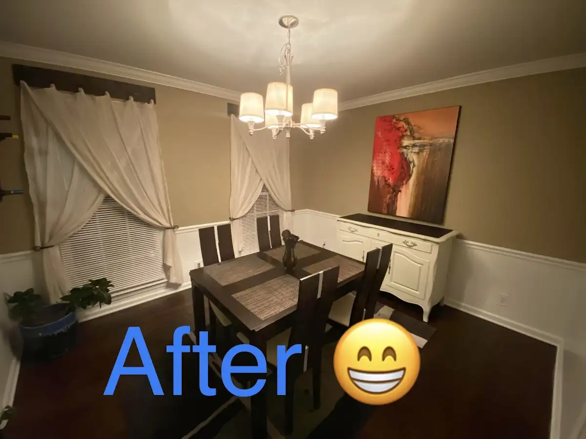 Professional dining room restoration after water damage in Front Royal